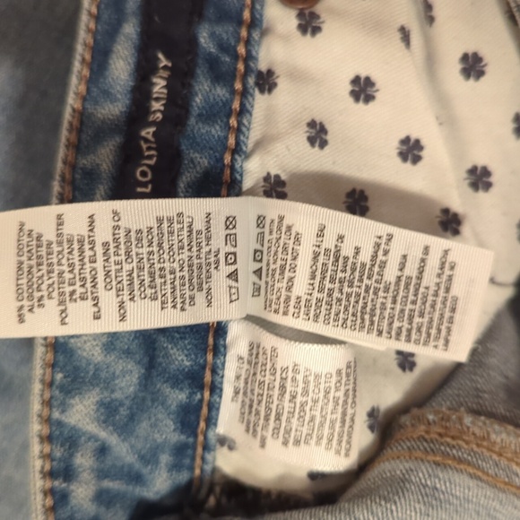 Lucky Brand Lolita Skinny ankle jeans 2/26 - Picture 4 of 7